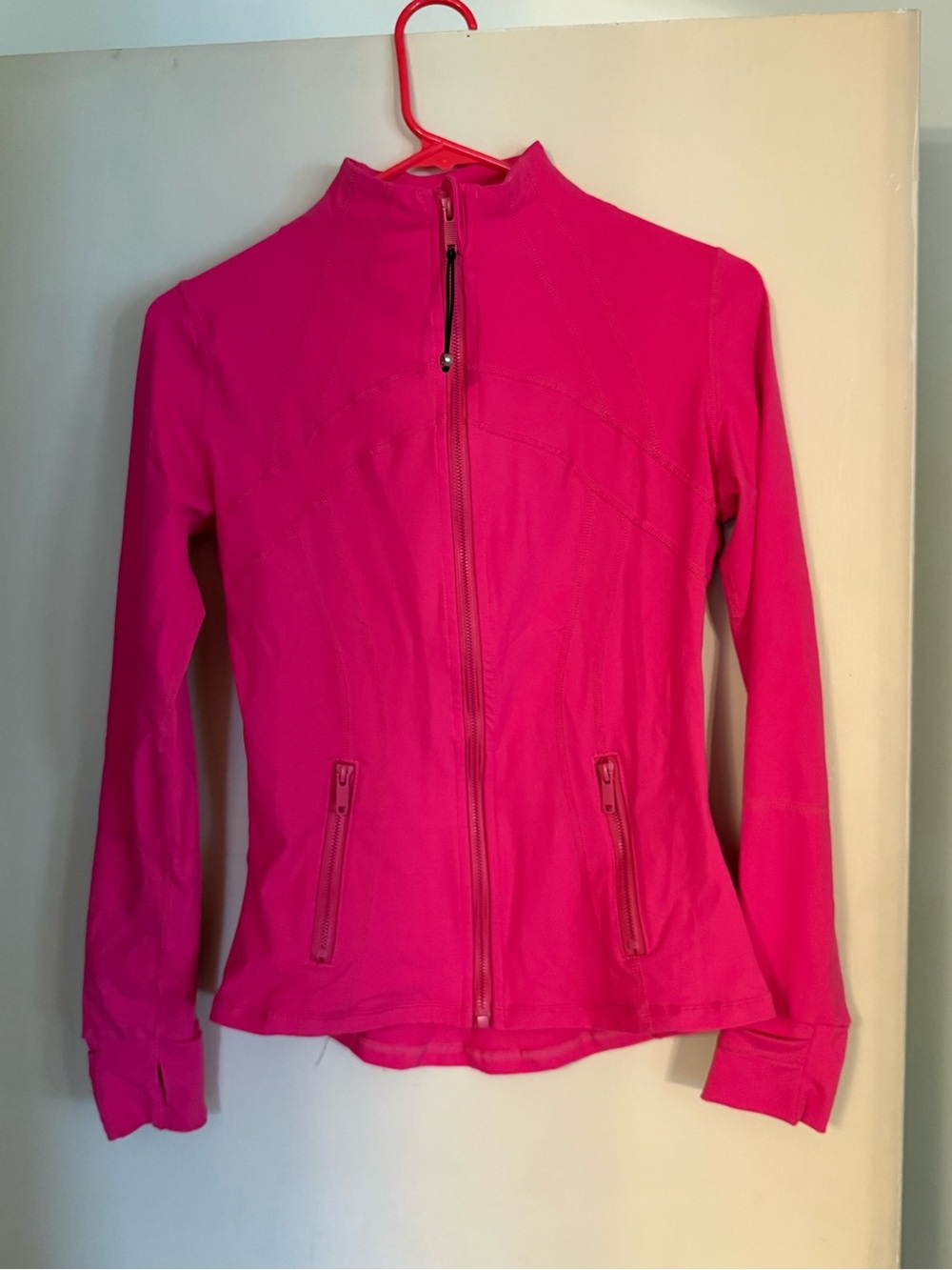 Lululemon pink jacket size 4
